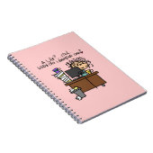 De Humor van het Leven van de download Notitieboek (Rechterzijde)