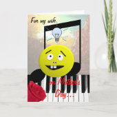 De humor van het Moederdag van de vrouw Kaart (Voorkant)