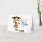 De humoristische Kaart van de Valentijnsdag (Achterkant)