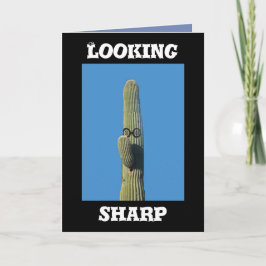 De Humoristische Verjaardag die van de Cactus van Kaart