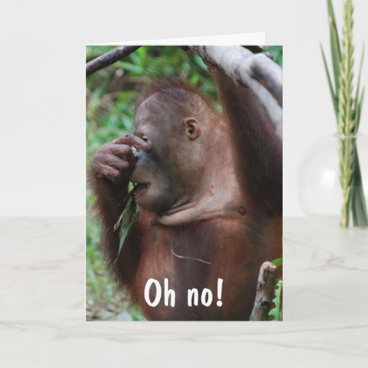 De humoristische Verjaardag van de Bejaarde Kaart (Voorkant)