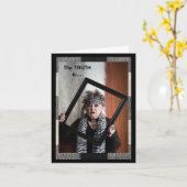 De Humoureuze Waarheid over je binnenste Kaart (Gele Bloem)