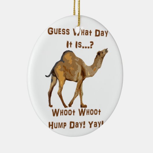 De Hump Dag Keramisch Ornament (Rechts)