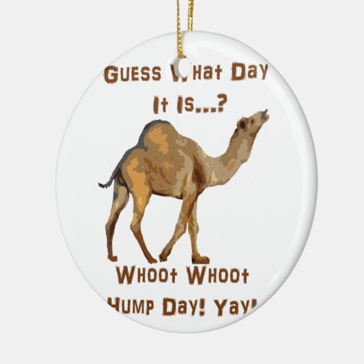 De Hump Dag Keramisch Ornament (Links)