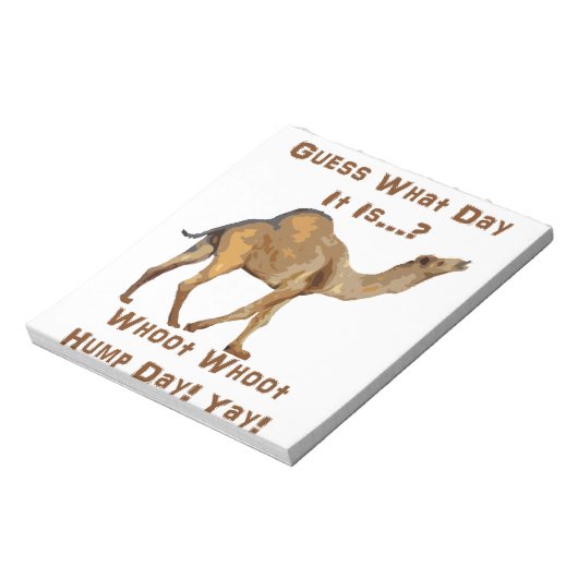 De Hump Dag Notitieblok (Linkerzijde)