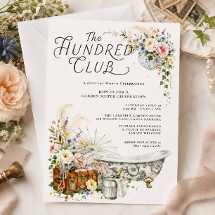 De Hundred Club 100e Verjaardag Kaart