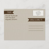 De Hunt Camo Kalender Foto Sla de datumkaarten op Aankondigingskaart (Achterkant)