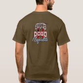 De HUNTER ElitE Dogo Argentino T-shirt (Achterkant)