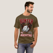 De HUNTER ElitE Dogo Argentino T-shirt (Voorkant volledig)