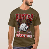 De HUNTER ElitE Dogo Argentino T-shirt (Voorkant)