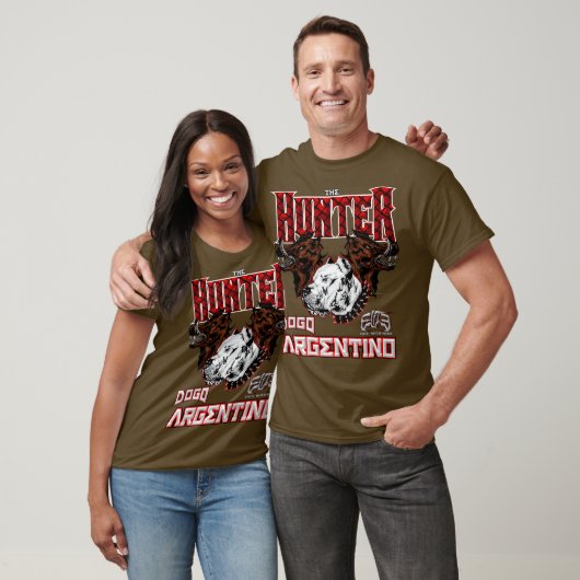 De HUNTER ElitE Dogo Argentino T-shirt (Unisex)