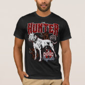 De HUNTER ElitE Dogo Argentino T-shirt (Voorkant)