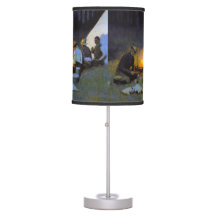 De Hunters Supper Frederic Remington Rustic