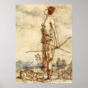 De Huntress Diana Poster