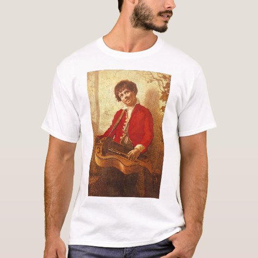 De Hurdy-Gurdy Boy_Groups en Cijfers T-shirt (Voorkant)
