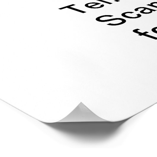 De Huren van de opslag Collectieve QR het Bedrijf  Poster (Hoek)