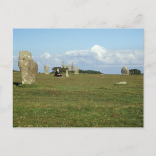 De Hurlers op Bodmin Moor, Cornwall souvenir Briefkaart