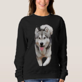 De Husky Walking Trui (Voorkant)