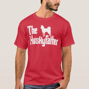 De HuskyVader Grappige Husky Hond Vader Mannen Cad T-shirt