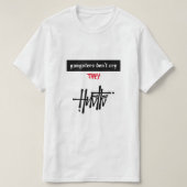 De Hustler T-shirt (Design voorkant)