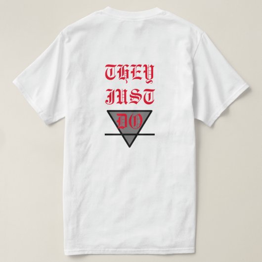 De Hustler T-shirt (Design achterkant)