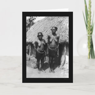 De Hut 1920 van de Soedan van de Vrouwen van Kaart