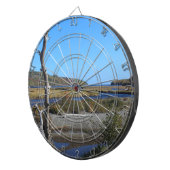 De hut in de Inham van de Gans Dartbord (Voorkant Rechts)