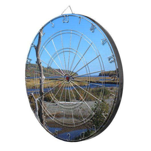 De hut in de Inham van de Gans Dartbord (Voorkant Rechts)