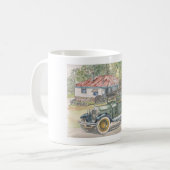De hut koffiemok (Voorkant links)