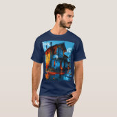 de hut t-shirt (Voorkant volledig)
