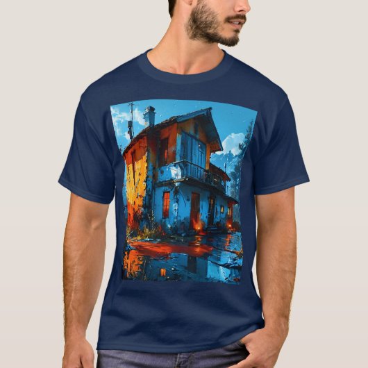 de hut t-shirt (Voorkant)