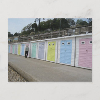 De Hutten van het strand Briefkaart