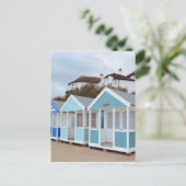 De Hutten van het strand in Southwold Briefkaart (Staand voorkant)