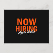 De huur is nu binnen van toepassing briefkaart (Voorkant)