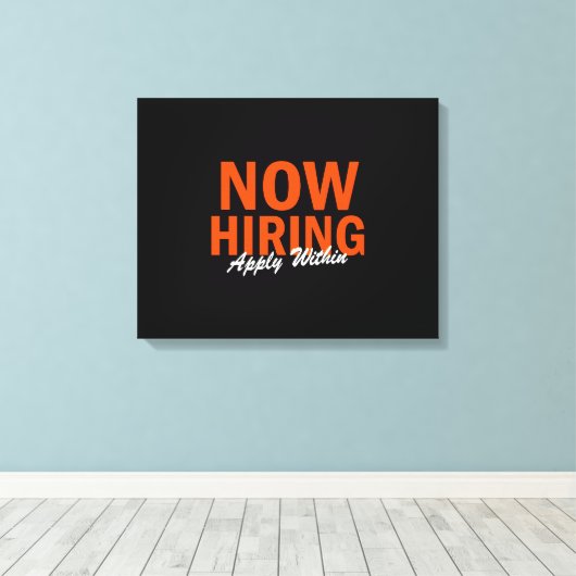 De huur is nu binnen van toepassing canvas afdruk (Insitu (Houten vloer))