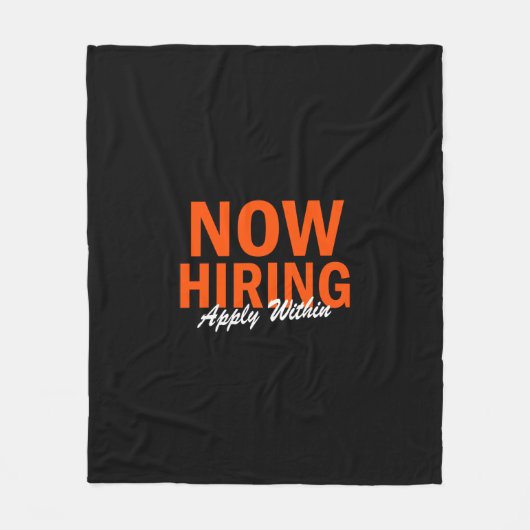 De huur is nu binnen van toepassing fleece deken (Voorkant)