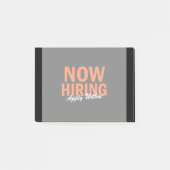 De huur is nu binnen van toepassing post-it® notes (Voorkant)