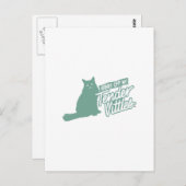 De huurder gaat de handen uit! briefkaart (Voorkant / Achterkant)