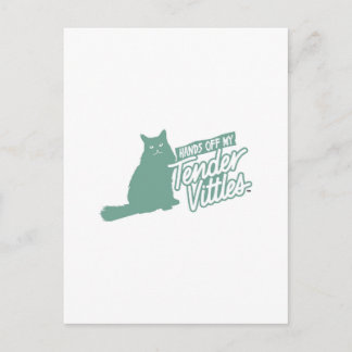 De huurder gaat de handen uit! briefkaart