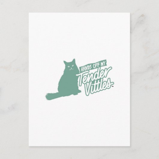 De huurder gaat de handen uit! briefkaart (Voorkant)