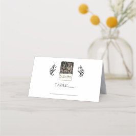 DE HUWELIJK Tarot Skeleta Bruid & Bruidegom Plaatskaartje