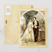 De huwelijksavond - Receptie Briefkaart (Voorkant / Achterkant)