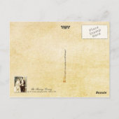 De huwelijksavond - Receptie Briefkaart (Achterkant)