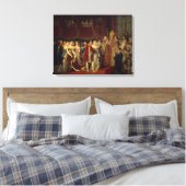 De huwelijksceremonie canvas afdruk (Insitu (Slaapkamer))