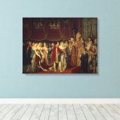 De huwelijksceremonie canvas afdruk (Insitu (Houten vloer))