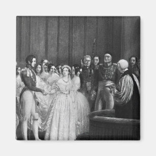 De huwelijksceremonie magneet