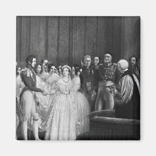 De huwelijksceremonie magneet (Voorkant)