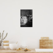 De huwelijksceremonie poster (Keuken)