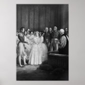 De huwelijksceremonie poster (Voorkant)