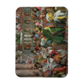 De huwelijksfeast op Cana, detail van het banket Magneet (Verticaal)